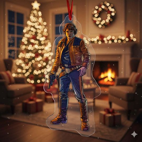 Discover Star Wars Christmas Ornament, Hansolo Ornament