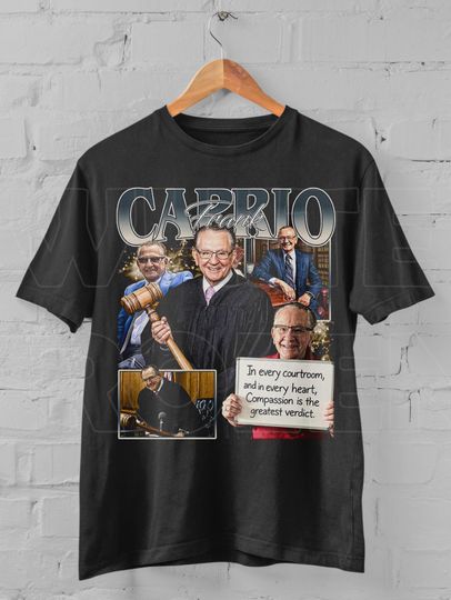 Discover Frank Caprio Shirt , Vintage Memorial Tee , Judge Tribute Graphic T-Shirt