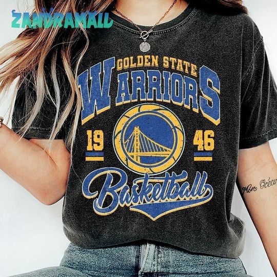 Discover Golden State Basketball Vintage 90s Shirts, Retro 90s Warriors Basketball Team Crewneck, Basketball Fans Tee Gifts