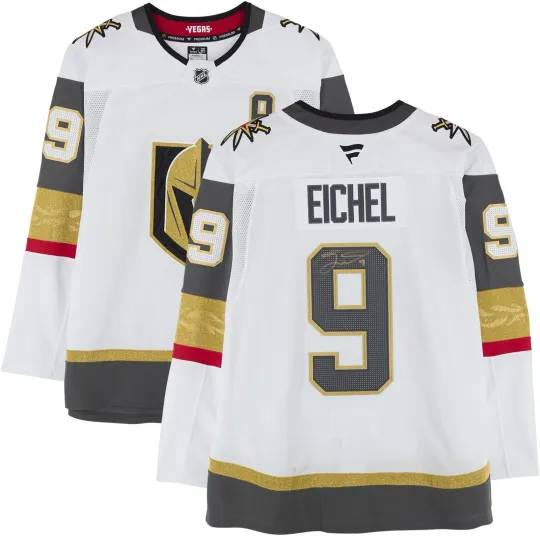 Discover Jack Eichel Vegas Golden Knights Autographed White Premium Hockey Jersey