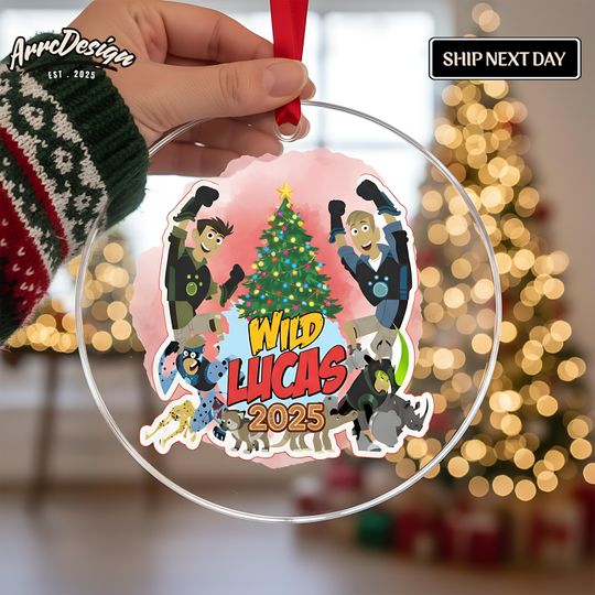 Discover Personalized Wild Kratts Acrylic Christmas Ornament