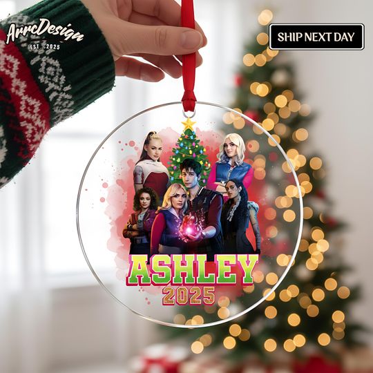 Discover Personalized Zombies 4 Ornament: Custom Acrylic Christmas Decoration