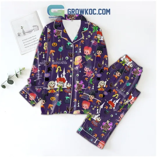 Discover Hocus Pocus I Put A Spell On You Pajamas Set