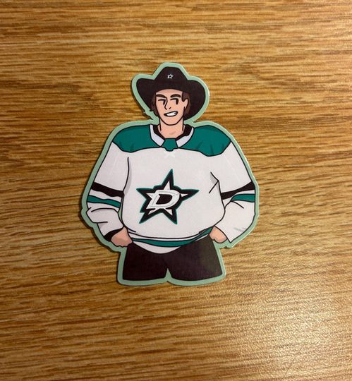 Miro Heiskanen Sticker | Dallas Stars | Water Resistant