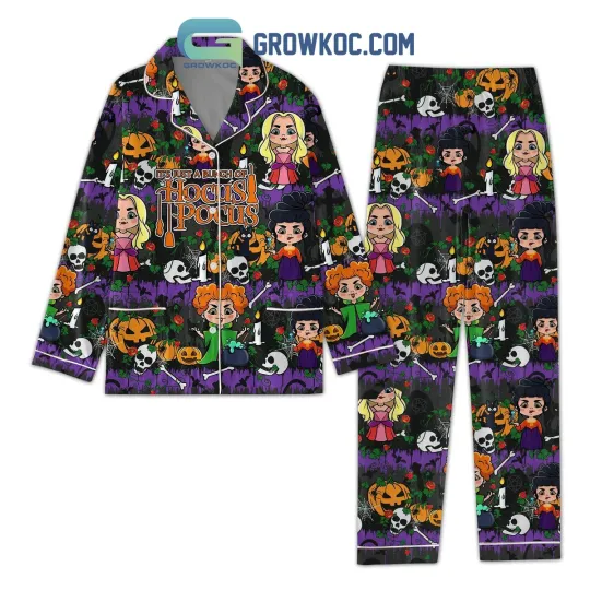 Discover Just As Bunch Of Hocus Pocus Halloween Pajamas Set