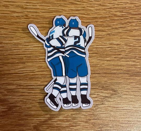 Discover Macklin Celebrini and Will Smith Sticker San Jose Sharks Water Resistant