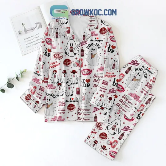 Either Drinking Dr Peper Boo Jee Pajamas Set