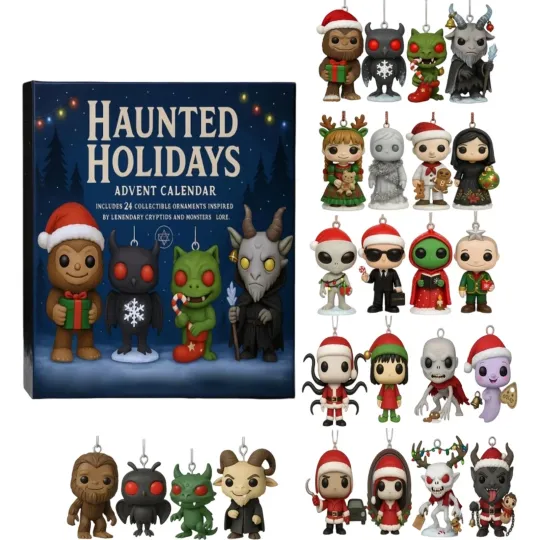 Discover Haunted Holidays 2025 Advent Calendar 24 Days Countdown Calendars 24 Monsters