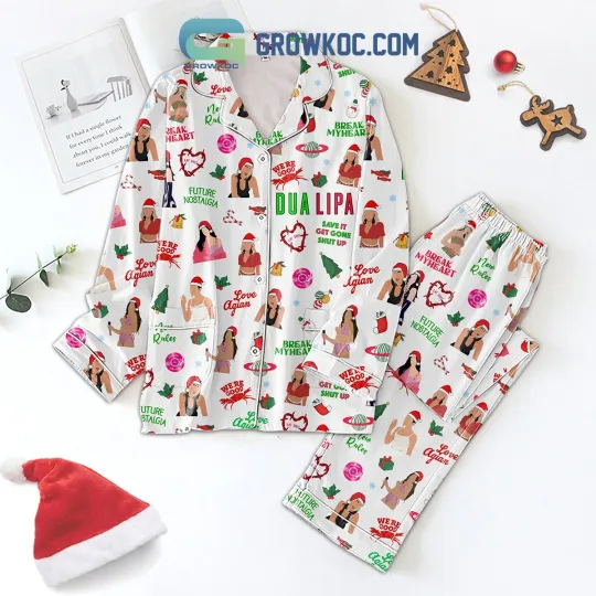 Discover Dualipa Break My Heart Love Again Pajamas Set