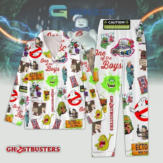 Ghostbusters One Of The Boys Pajamas Set