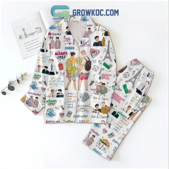 Discover Heartstopper Nick Nelson Why Are We Like This Pajamas Set