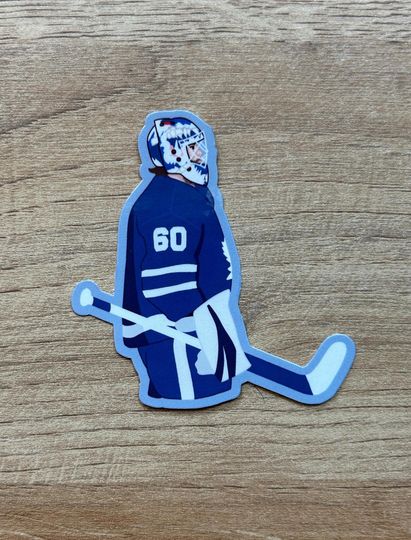 Discover Joseph Woll Toronto Maple Leafs Water-Resistant Sticker