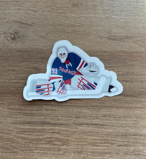 Igor Shesterkin Sticker New York Rangers Holographic Water-Resistant