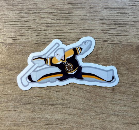 Jeremy Swayman Boston Bruins Water-Resist Stickers