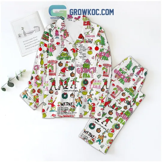 Discover Christmas Holiday Love Grin Pajamas Set