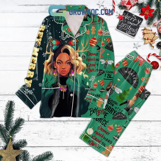 Discover Beyonce I Dream It I Work Hard I Grind Til I Own It Pajamas Set