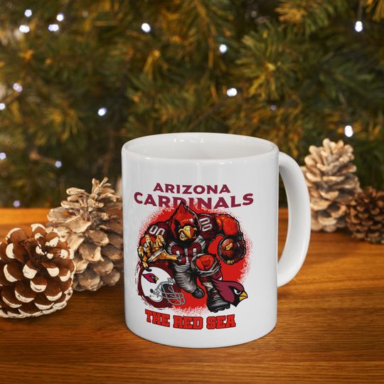 Discover Arizonna Cardinals Ceramic Coffee Mug - football Fan Gift