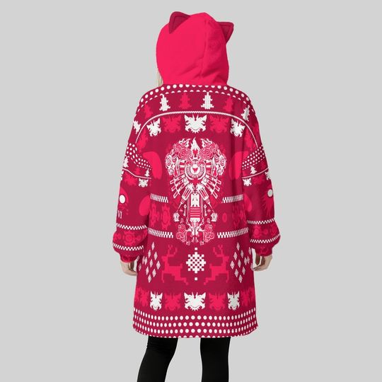 Discover Vi Oversized Ugly Hoodie Blanket: Kawaii Anime Arcane  Cosplay - Unisex Streetwear Gift