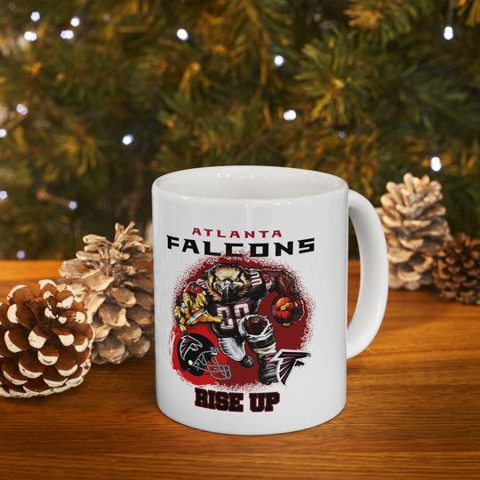 Discover Atlanta Falcons Ceramic Mug: football Football Fan Gift, 11oz