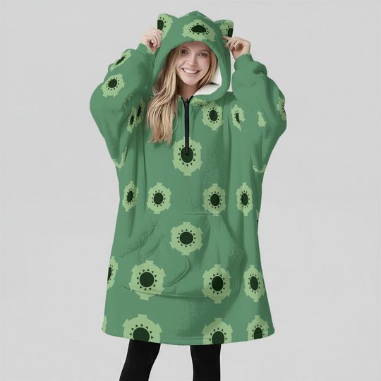 Discover Anime Costume Kawaii Cat Ear Hoodie: Manga Inspired Pastel Anime Streetwear