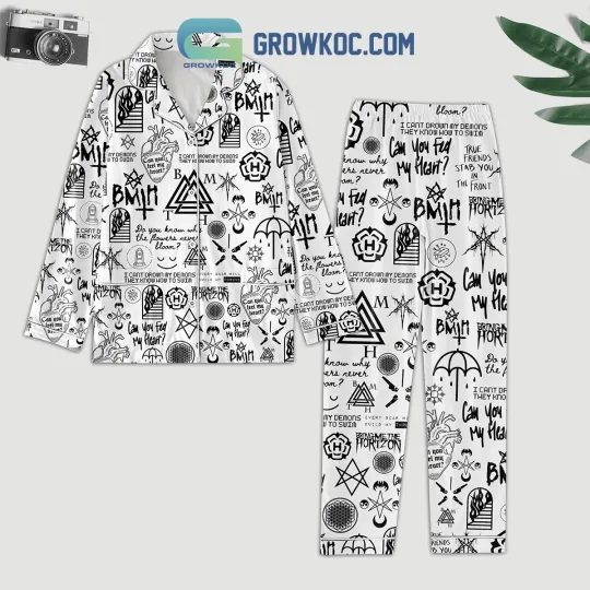 Discover Bring Me The Horizon Tre Friend Polyester Pajamas Set