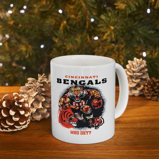 Discover Cincinnati Football Team Bengals Mug, Football Fan Gift