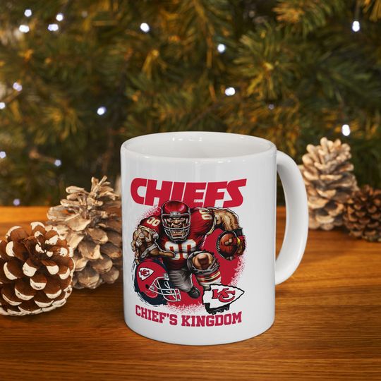 Discover Kansas City Football Team Chiefs Mug, Football Fan Gift