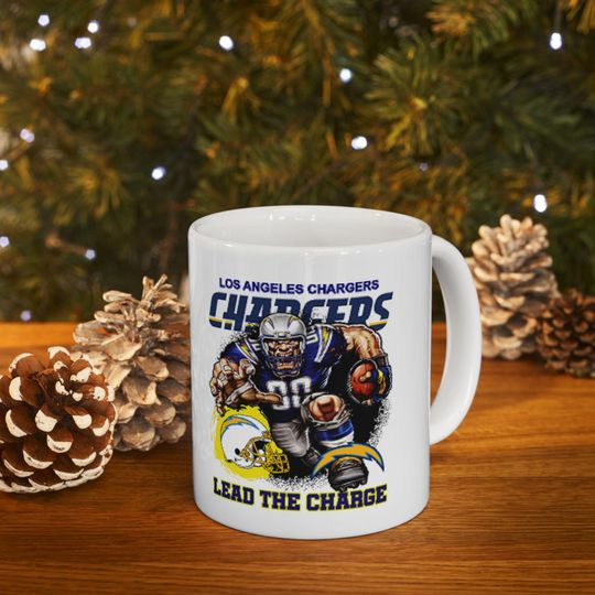 Discover LA Football Team Chargers Mug, Football Fan Gift