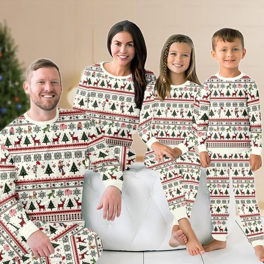 Discover Toy Story Christmas Family Pajamas Set, Buzz Lightyear Woody Jessie Pajamas, Disney Pajamas, Toy Story Family Xmas Sweatshirt And Pants