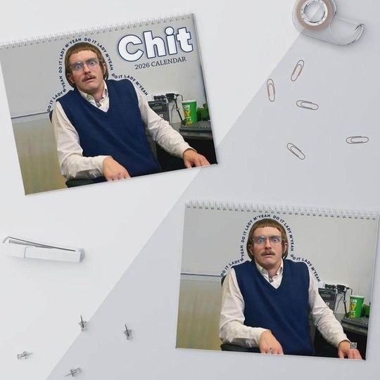 Discover Do It Lady Calendar, Retro Chit Lady Calendar, Funny Humor Motivational Calendar, Humorous Saying Gift