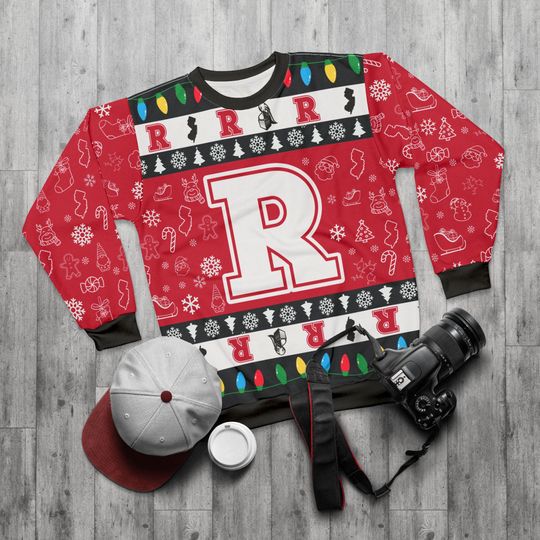 Discover New Jersey R Ugly Sweater Unisex Sweatshirt Christmas Party Gift for Him Her Sports Fans