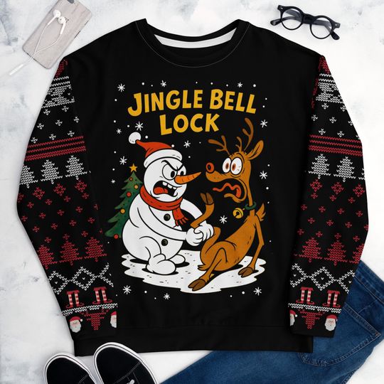 Discover Jiu Jitsu Christmas Sweater, Ugly Christmas Sweatshirt, BJJ Holiday Gift