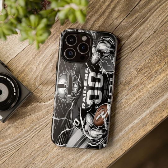 Raiders iPhone Case, Sports Fan Gift, Birthday Gift, Fan Accessories