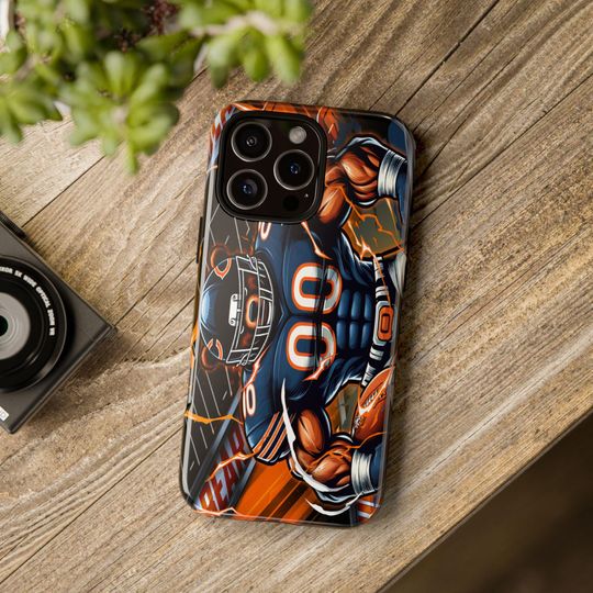 Chicago Bears iPhone Case, Sports Fan Gift, Birthday Gift, Fan Accessories
