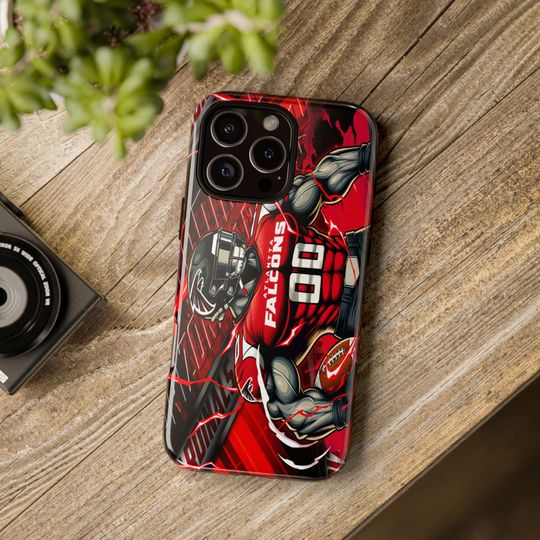 Atlanta Falcons iPhone Case, Sports Fan Gift, Birthday Gift, Fan Accessories
