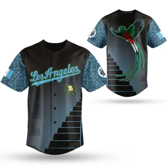 Discover Los Angeles Dodger Guetemalan Heritage Night Baseball Jersey 2025 Giveaway