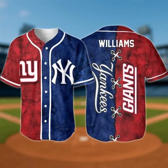 Discover Yankess and Giants Baseball Jersey 2025 All Size