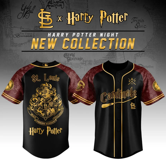 Cardinals Harry Potter Baseball Jersey 2025