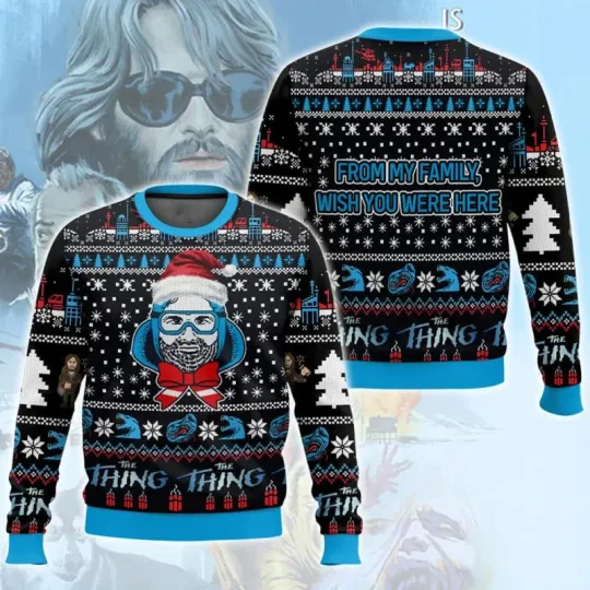 R.J Macready The Thing Ugly Christmas Sweater