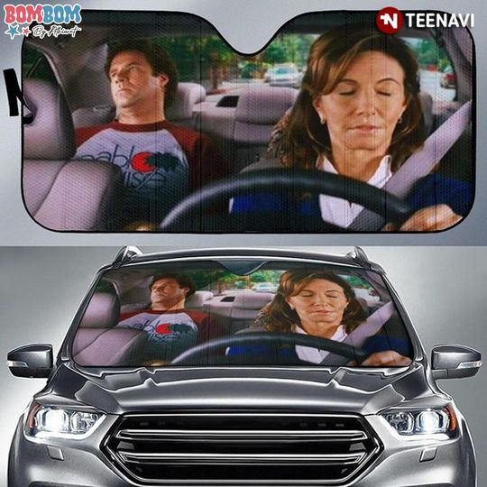 Discover Step Brothers Car Sun Shade, Funny Movie Scene Windshield Cover, Brennan & Mom, Vintage Movie Car Windshield