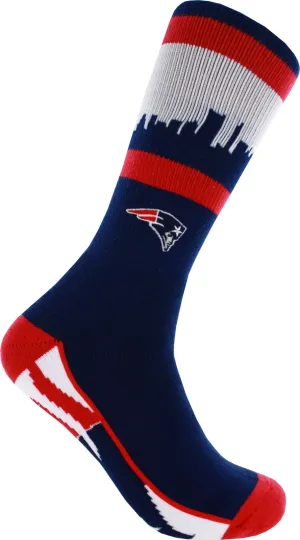New England Patriots Skyline Zoom Promo Men's Socks