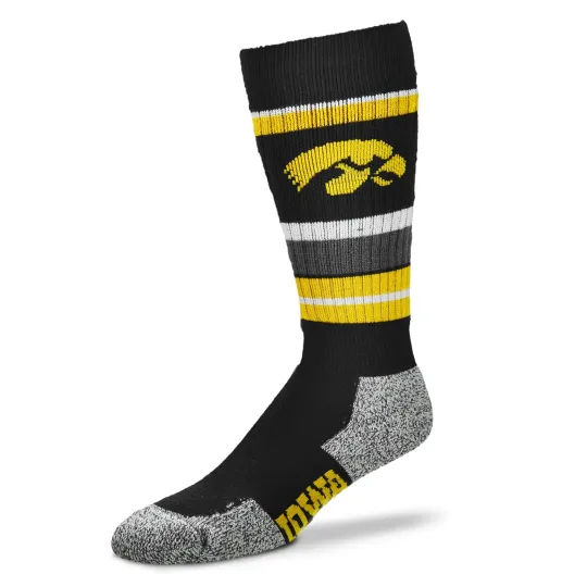 Iowa Hawkeyes Wild Stripes Socks