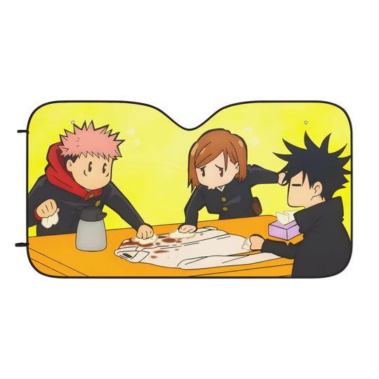 Discover Car Sun Shade Anime , Car Accessories, UV Protection, Gift for Car Lovers, Car Shade  Interior Accessories car