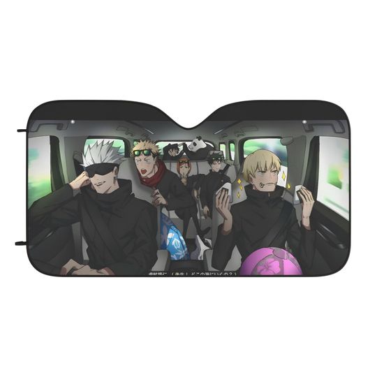 Discover of Car Sun Shade Anime , Car Accessories, UV Protection, Gift for Car Lovers, Car Shade  Interior Accessories car