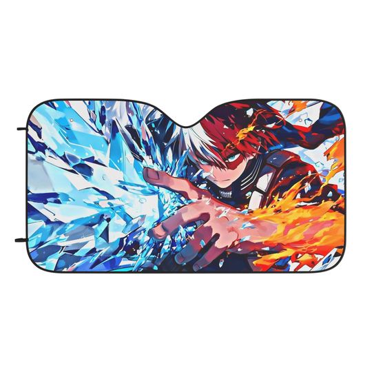 Discover Hero Anime Car Sunshade, Anime UV Protection