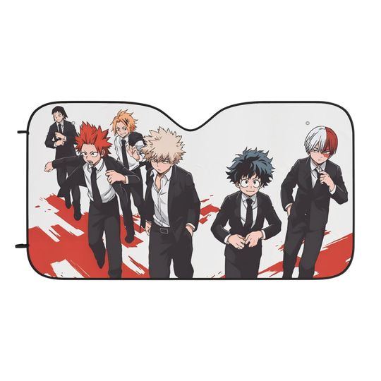 Discover Hero Anime Car Sunshade Hero Anime Auto Accessory