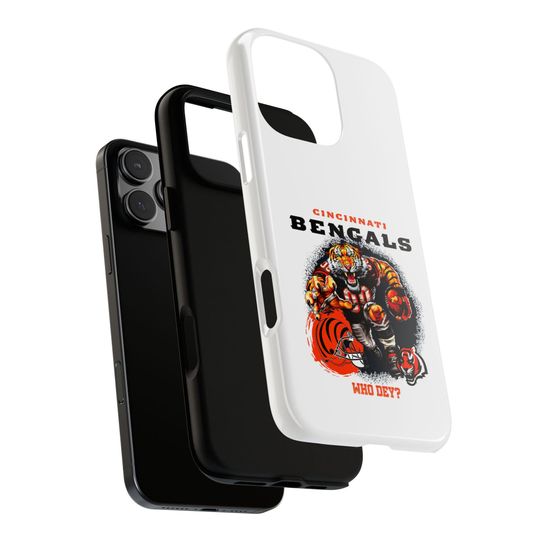 Discover Cincinnati Bengals Tough iPhone Case  3D Wrap, Sports Fan Gift