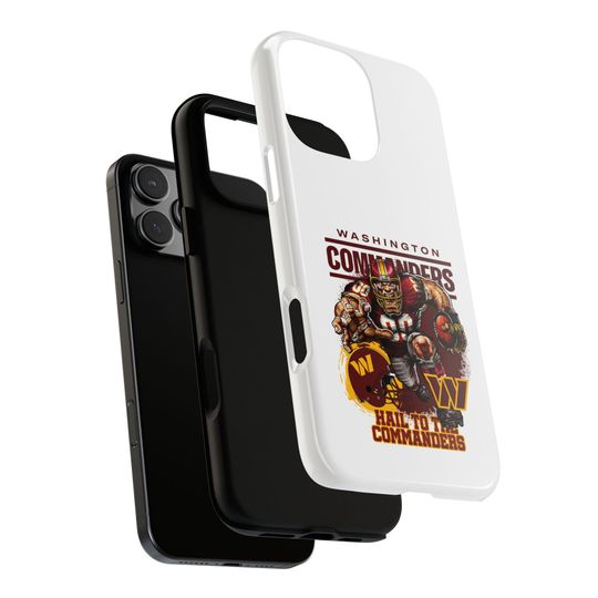 Discover Washington Commanders Tough Phone Case, Sports Fan Gift