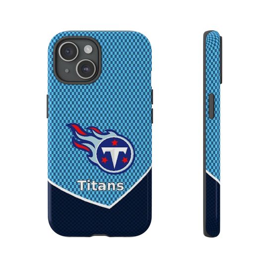 Discover Titans Football Phone Case | Impact Resistant Shockproof Cover for iPhone & Samsung