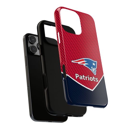 Discover Patriots Tough Phone Case - Shockproof & Durable football Fan Gift for iPhone  Samsung
